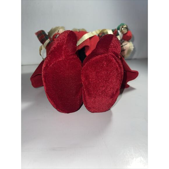 16” Teddy Bear Christmas Plush Standing Figurine Holiday - Picture 11 of 12